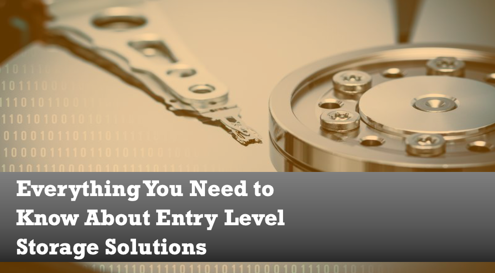 Everything You Need to Know About Entry Level Storage Solutions - Prashanth GJ, CEO, Technobind